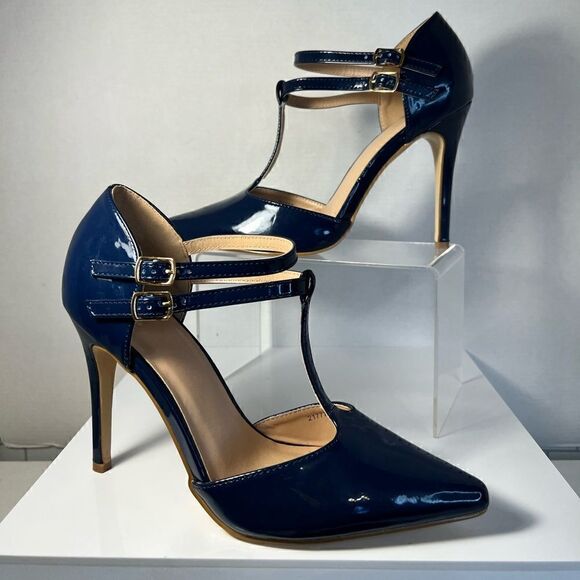 NWOB JG T-Strap Heels - Picture 2 of 4